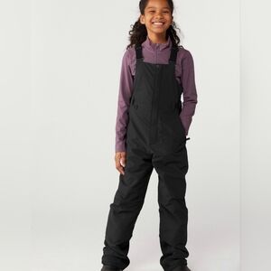 REI Timber Mountain Snow Bib Overalls pant XXS (4-5) Black